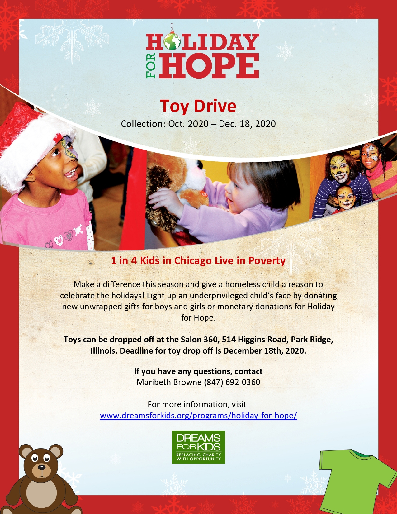 Toy Drive Dreams for Kids